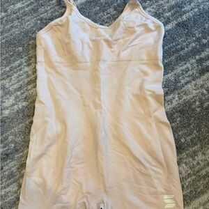 Light pink athletic romper